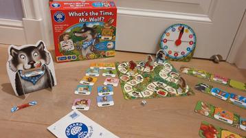 Orchard Toys Hoe laat is het, Meneer de Wolf? Meertalig Spel beschikbaar voor biedingen