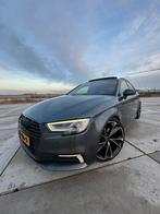 UniekeAudiA3 E-tron RS-STOELEN/VELGEN BOM VOL! 3xS-line/PANO, Auto's, Zwart, 4 cilinders, USB, 285 pk