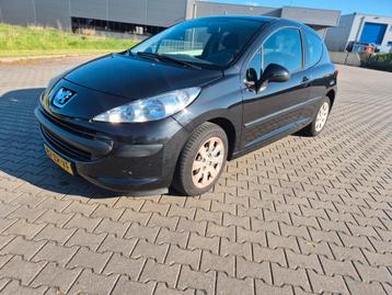 Peugeot 207 1.4 VTI 16V 3DRS 2008 Zwart beschikbaar voor biedingen