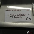 Mercedes CLK  Cabrio   2000   Radio Cd speler met boekje