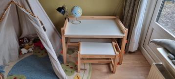 Ikea Flisat kinder teken tafel met kruk  beschikbaar voor biedingen