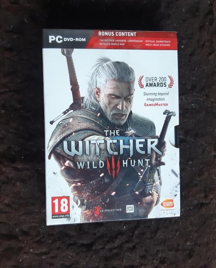 PC game The Witcher 3: Wild Hunt, Spelcomputers en Games, Games | Pc, Zo goed als nieuw, Avontuur en Actie, 1 speler, Vanaf 18 jaar
