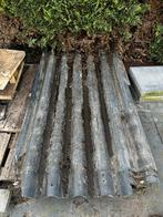 Dakplaten golf, Doe-het-zelf en Verbouw, Dakpannen en Dakbedekking, Zwart, Zo goed als nieuw, 15 m² of meer, Metaal