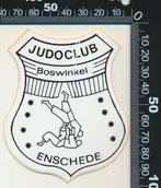 Sticker: Judoclub Boswinkel - Enschede, Ophalen of Verzenden, Zo goed als nieuw, Sport