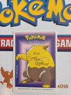 Drowzee #96 Dunkin Boomer sticker pokemon, Ophalen of Verzenden, Zo goed als nieuw, Losse kaart