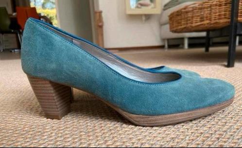 Ara damesschoen met hak. 38,5 wijdte G, Kleding | Dames, Schoenen, Zo goed als nieuw, Pumps, Blauw, Ophalen of Verzenden