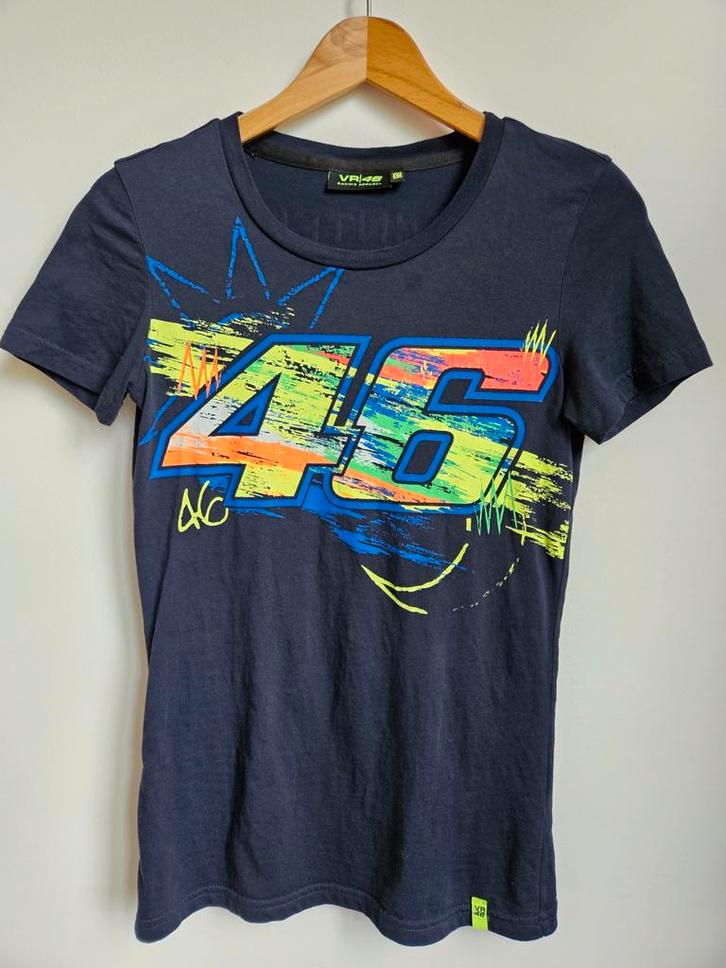 Valentino Rossi | XS | VR46 | Special Edition | ongedragen, Kleding | Dames, T-shirts, Nieuw, Maat 34 (XS) of kleiner, Blauw, Korte mouw