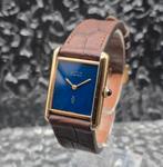 Cartier Must De Tank Lapis Lazuli Wijzerplaat - MEDIUM SIZE, Leer, Info@cartier.com, Polshorloge, Route des Acacias 50, 1227 Les Acacias, Switzerland