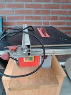 Cirkelzaag met nieuw zaagblad, Doe-het-zelf en Verbouw, Gereedschap | Zaagmachines, Ophalen of Verzenden, Zo goed als nieuw, Afkortzaag
