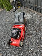 Bezine maaier prima werkend, Tuin en Terras, Grasmaaiers, Ophalen, Gebruikt, Benzine-grasmaaier