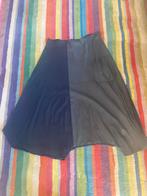 Oska broekrok leer/tricot donkerblauw maat 44, Blauw, Maat 42/44 (L), Ophalen of Verzenden, Zo goed als nieuw