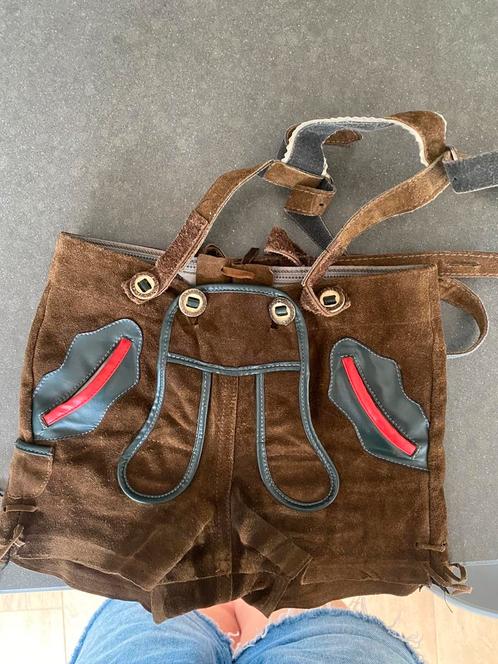 Lederhose kind maat 86, Kinderen en Baby's, Carnavalskleding en Verkleedspullen, Gebruikt, Jongen of Meisje, 104 of kleiner, Ophalen of Verzenden