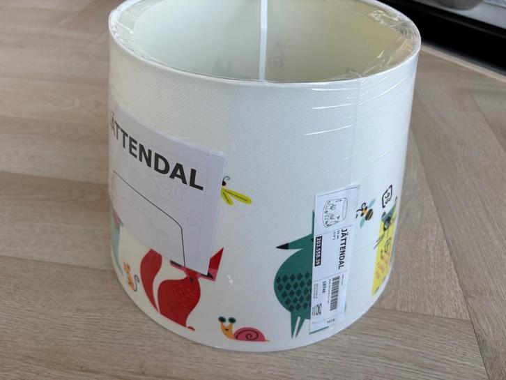 Lampenkap, Huis en Inrichting, Lampen | Lampenkappen, Nieuw, 25 tot 50 cm, Rond, Wit, Ophalen of Verzenden