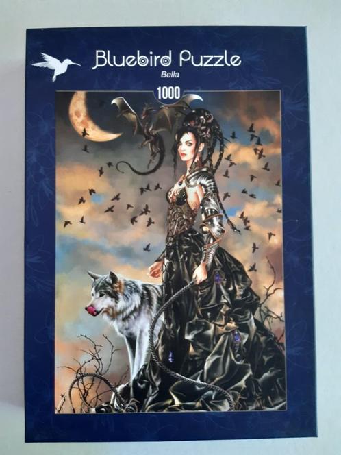 Bluebird Puzzle Bella 1000 stukjes, Hobby en Vrije tijd, Denksport en Puzzels, Gebruikt, Legpuzzel, 500 t/m 1500 stukjes, Ophalen of Verzenden