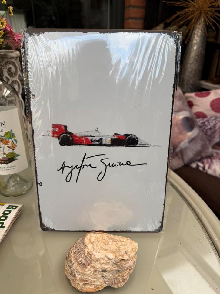 McLaren MP4/4 uit 1988, Ayrton Senna 20x30, Verzamelen, Automerken, Motoren en Formule 1, Nieuw, Formule 1, Ophalen of Verzenden