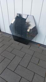 5 glasplaten , donker glas, Ophalen, 100 tot 150 cm, 50 tot 100 cm, Glas
