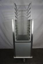 Verende regaalwagen dienbladenwagen, Ophalen, Gebruikt