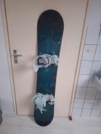 Salomon True 59w Camber Snowboard + Bindingen, Ophalen of Verzenden, Gebruikt, Board
