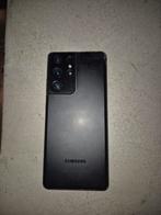 Samsung S21 Ultra, Galaxy S21, Gebruikt, Ophalen of Verzenden, Zwart