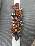 Vintage houtsnijwerk bloemen vlinders, Ophalen