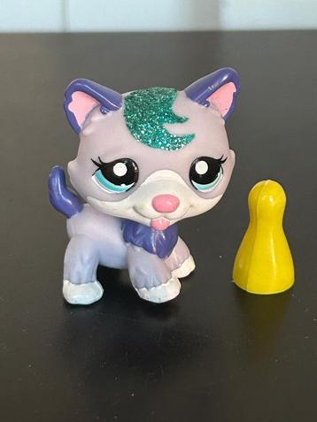 Littlest Pet Shop 2360 glitter husky  beschikbaar voor biedingen