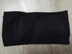 Zwarte bandeau maat S, Kleding | Dames, Ophalen of Verzenden, Zwart, BH