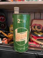 Vintage Castrol Olieblik - 2,5 Liter, Verzamelen, Merken en Reclamevoorwerpen, Ophalen of Verzenden, Gebruikt