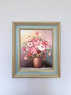 Vintage olieverf schilderijtje Robert Cox, Antiek en Kunst, Kunst | Schilderijen | Klassiek, Ophalen of Verzenden