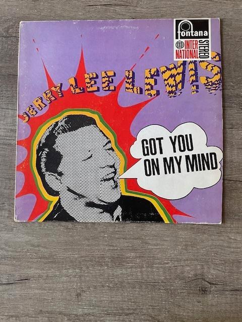 LP Jerry Lee Lewis - Got You On My Mind - 1965, Cd's en Dvd's, Vinyl | Rock, Gebruikt, Poprock, 12 inch, Ophalen of Verzenden