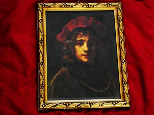 Titus zoon van Rembrandt en Saskia Uylenburgh oude prent, Antiek en Kunst, Kunst | Schilderijen | Klassiek, Ophalen of Verzenden