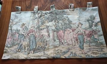Gobelin tapisserie tapestry wandtapijt landleven (AL50) beschikbaar voor biedingen