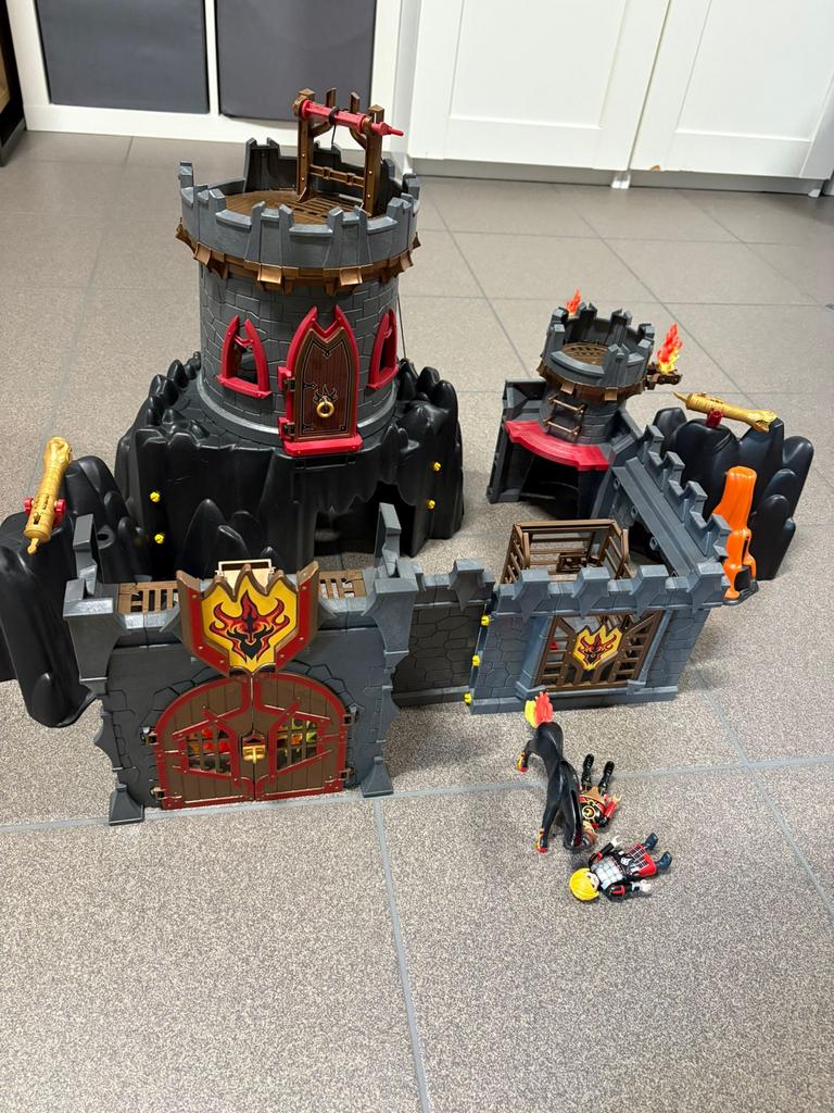 Playmobil Ridderkasteel - Compleet!, Ophalen, Gebruikt, Complete set