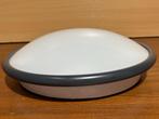 Plafonnière rond wit melkglas 29.5 cm, Ophalen of Verzenden, Zo goed als nieuw, Glas