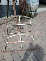Gietijzeren Stalramen - 2 Stuks - 60x40, Doe-het-zelf en Verbouw, Glas en Ramen, Ophalen, Gevelraam of Ruit, Gebruikt, Minder dan 80 cm
