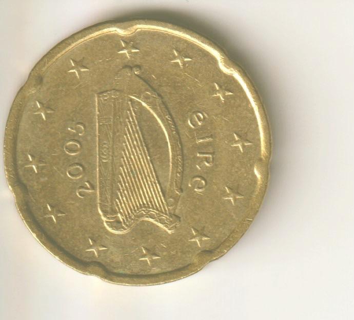 20 cent 2005 Ierland, Verzenden, Ierland, 20 cent