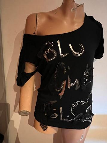BLUMARINE top met STRASS maat S it 40 origineel ZGAN  beschikbaar voor biedingen