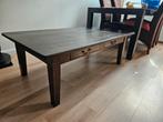 Prachtige eikenhouten salontafel, 50 tot 100 cm, Minder dan 50 cm, Rechthoekig, Ophalen of Verzenden