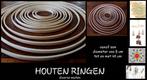 Grote houten ringen (8 cm tm 40 cm), Ophalen of Verzenden, Nieuw, Materiaal