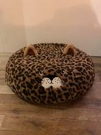 Poef panter / poes, Ophalen of Verzenden, Zo goed als nieuw, Rond, Minder dan 50 cm