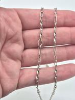 Vintage Lange Zilveren Ketting 66cm, Verzenden, Gebruikt, Zilver, Zilver