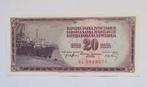 Joegoslavië 20 Dinara 1974, Verzenden, Joegoslavië