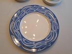 Villeroy & Boch Easy/Marisca bord blauwe rand (Ø 27 cm), Verzenden, Zo goed als nieuw, Bord(en), Overige stijlen