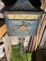 Te koop gietijzeren brievenbus, Tuin en Terras, Brievenbussen, Ophalen, Zo goed als nieuw, IJzer