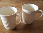 Wedgwood edme plain bekers groot, Overige typen, Ophalen of Verzenden, Zo goed als nieuw, Wedgwood