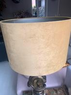 Okelgele lampenkap, Huis en Inrichting, Lampen | Lampenkappen, Ophalen of Verzenden, Zo goed als nieuw, Rond, 25 tot 50 cm