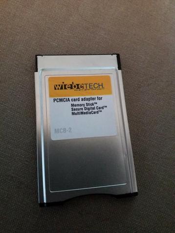 WiebeTECH PC Card PCMCIA memory kaart lezer beschikbaar voor biedingen