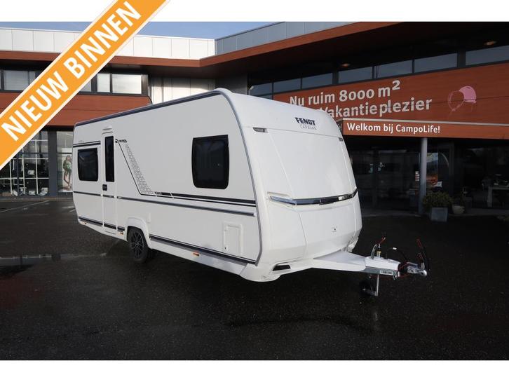 Fendt Apero 495 SFB GROTE KEUKEN, Caravans en Kamperen, Caravans, tot en met 4, 1250 - 1500 kg, Rondzit, Fendt, Frans bed, Overige typen