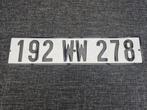 Oude kentekenplaat Frankrijk nummerbord License nummerplaat, Verzamelen, Ophalen of Verzenden