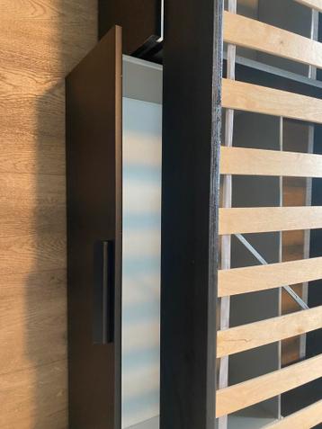 IKEA BRIMNES Bedframe 180x200 cm met opberglades – Zwart - afbeelding 16