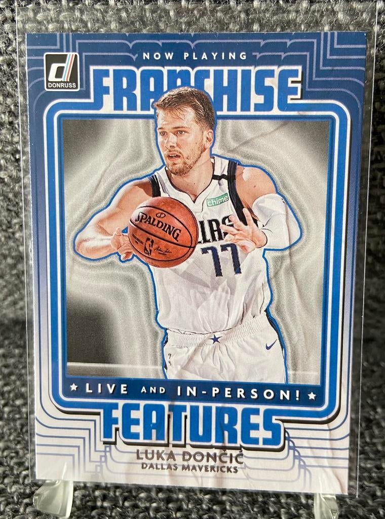 Luka Doncic Dallas Mavericks Panini NBA card insert Lakers, Ophalen of Verzenden, Nieuw, Plaatje